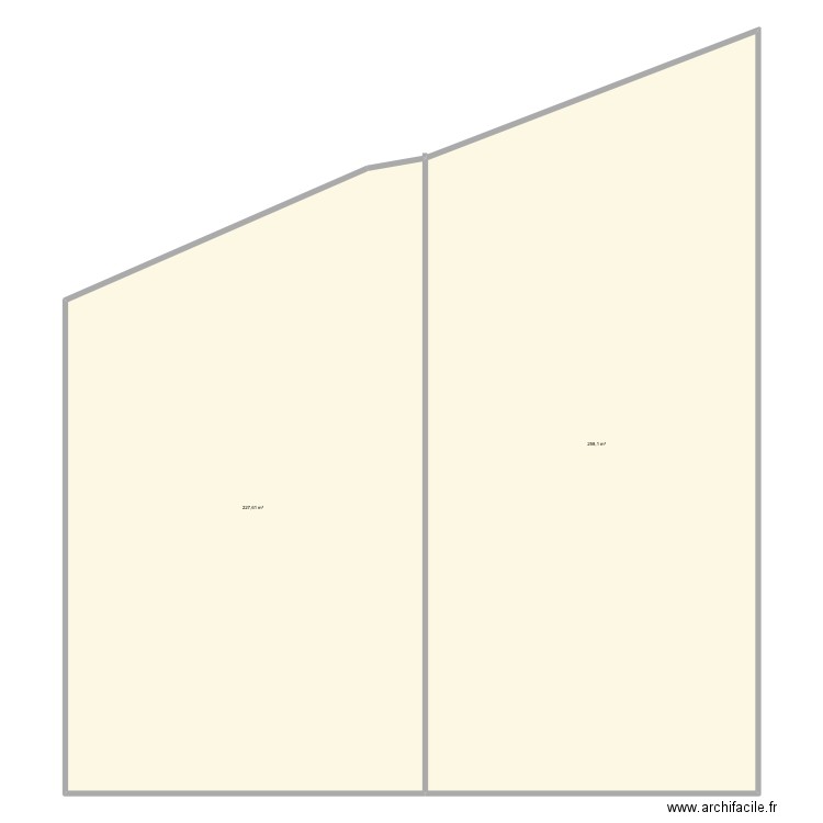 TERRAIN MADA. Plan de 2 pièces et 486 m2