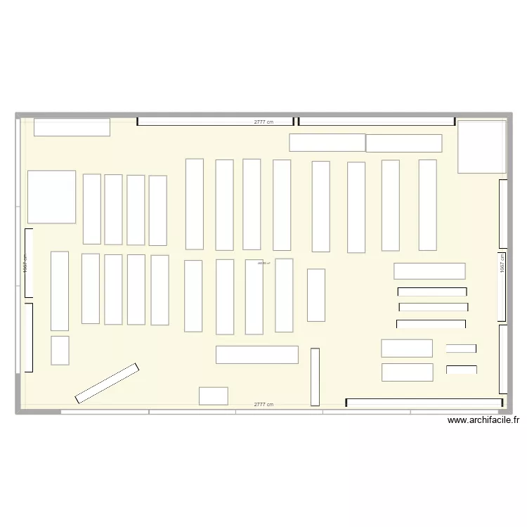 Plano Tienda Hecho Benissa. Plan de Plano Tienda Hecho Benissa. Plan de