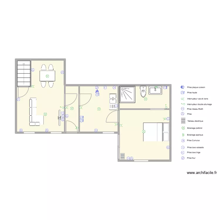 LIZZI. Plan de 6 et 36 m² LIZZI. Plan de 6 et 36 m²