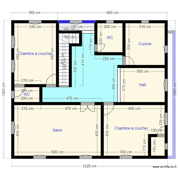 PLAN 12X10 N15. Plan de 0 pièce et 0 m2