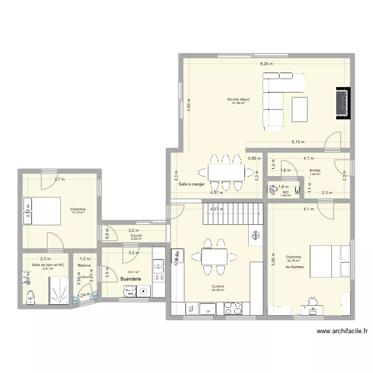 Fond Generet. Plan de 10 et 138 m² Fond Generet. Plan de 10 et 138 m²