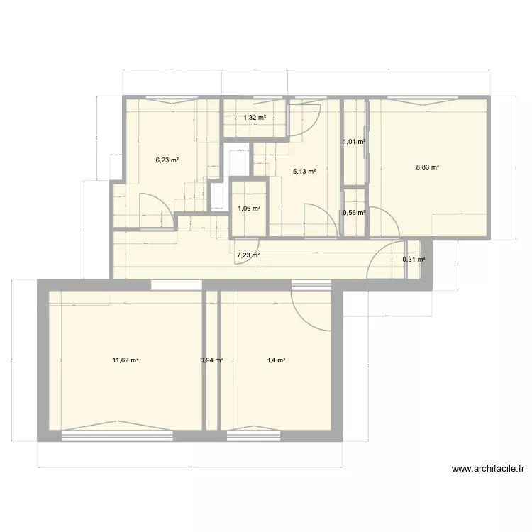 APPART FELIX KB. Plan de 