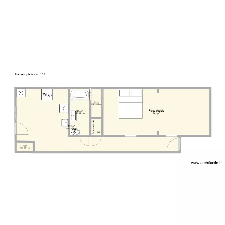 3700 Hochelaga 2e étage-PROJETÉ. Plan de 3700 Hochelaga 2e étage-PROJETÉ. Plan de