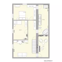 ETAGE Escalier conserv&eacute; + espace lumineux