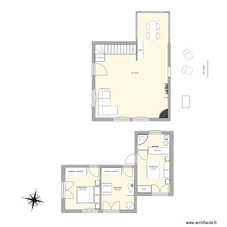 Vide. Plan de 0 pièce et 0 m2 Vide. Plan de 0 pièce et 0 m2