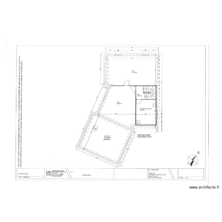 Plan électrique JÖST - sous sol 24/04/2025. Plan de 0 pièce et 0 m2