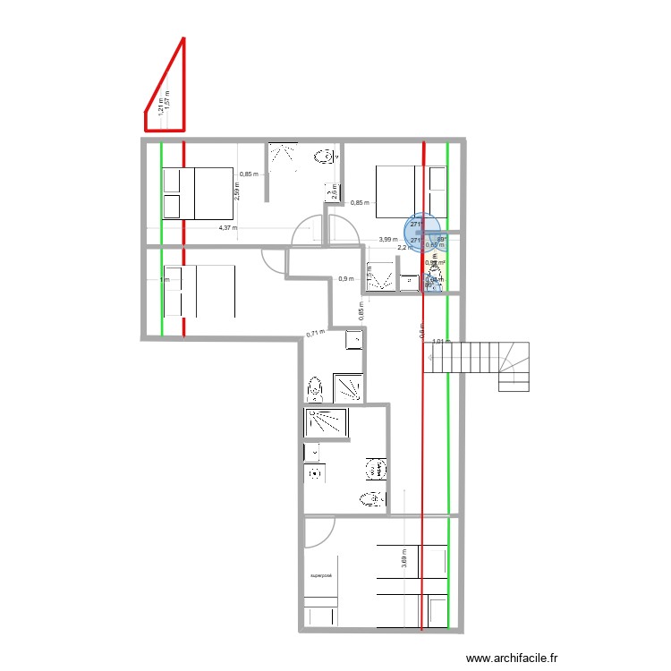 lioran. Plan de 0 pièce et 0 m2