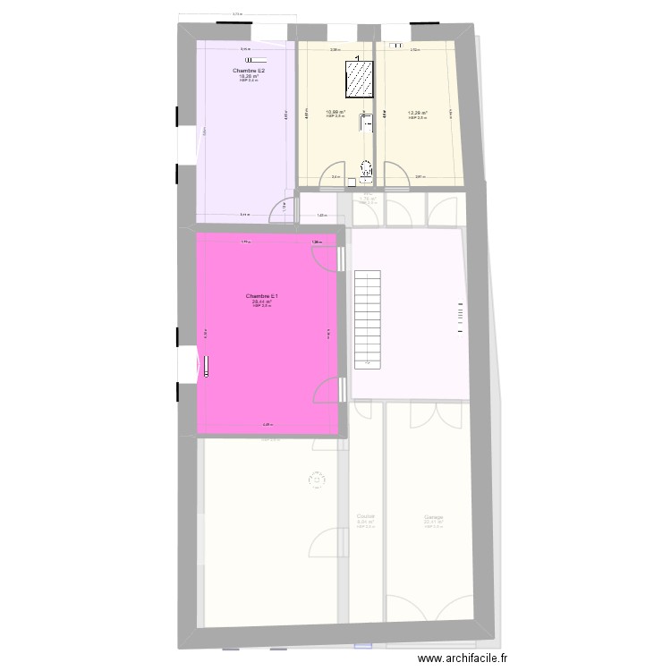 talex88 - Sauvoy V1-1. Plan de 11 pièces et 212 m2