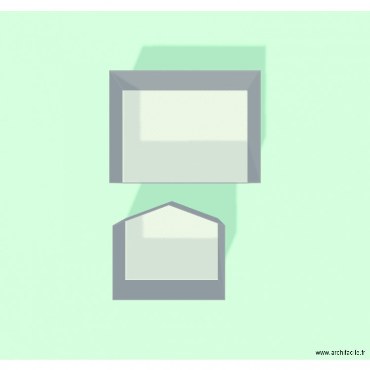 dock mt Dore. Plan de 2 pièces et 28 m2