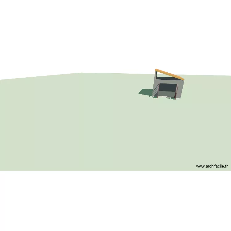 abri jardin 2. Plan de 1  et 16 m²