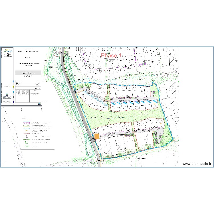 VENANSAULT Le Plessis 2. Plan de 0 pièce et 0 m2