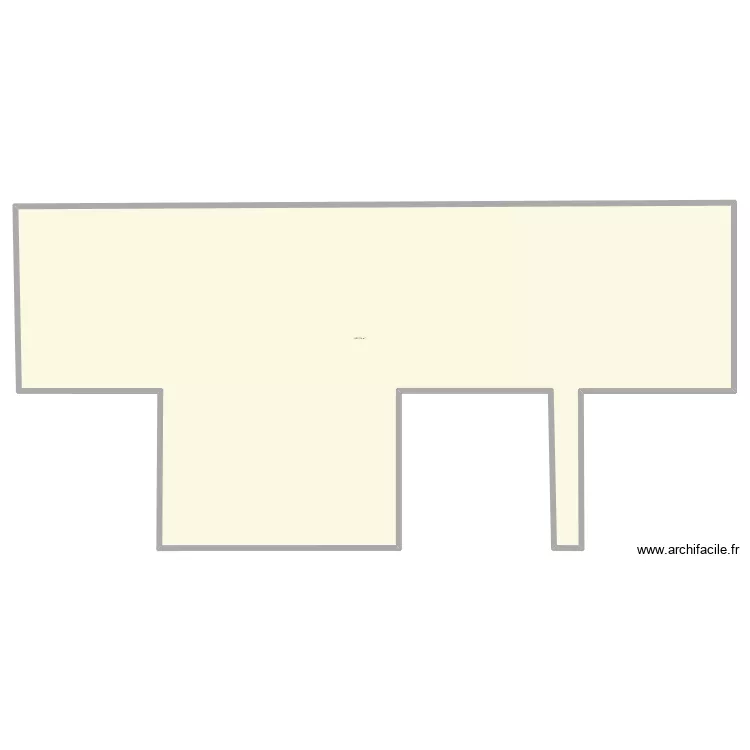 atelier. Plan de 1  et 693 m²