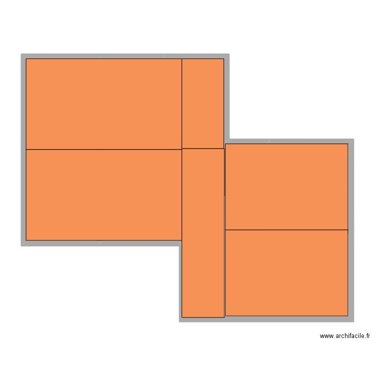 Guiraudon - Vernon. Plan de 18 pièces et 201 m2