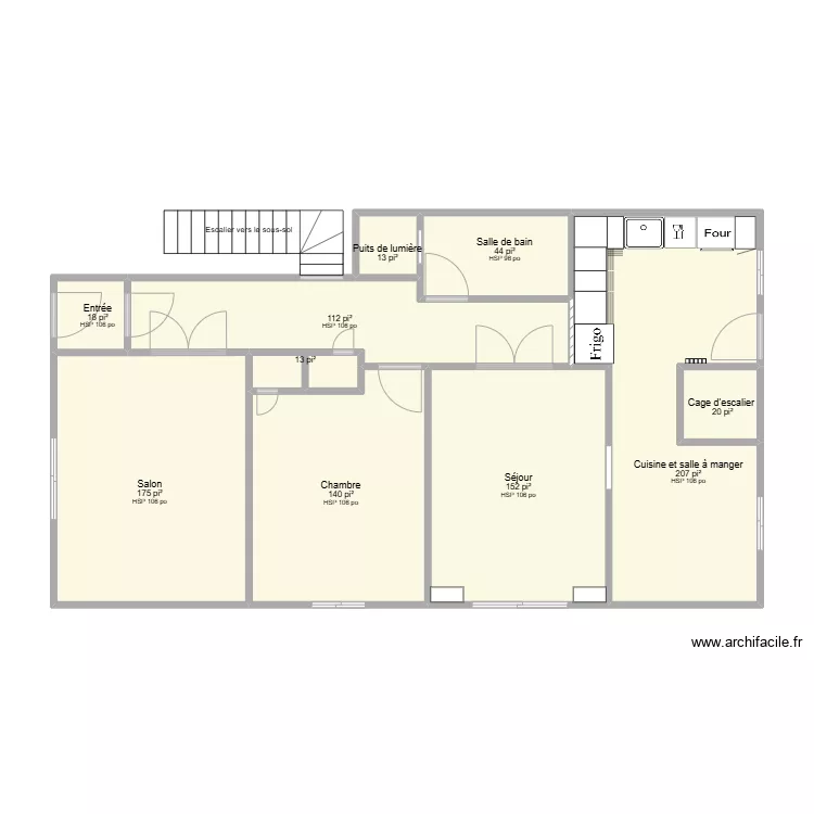 5191-5193 Trans island - Plan projeté . Plan de 5191-5193 Trans island - Plan projeté . Plan de