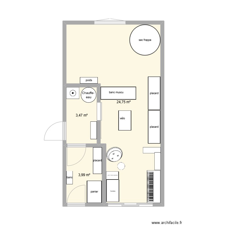 BUREAU. Plan de 0 pièce et 0 m2