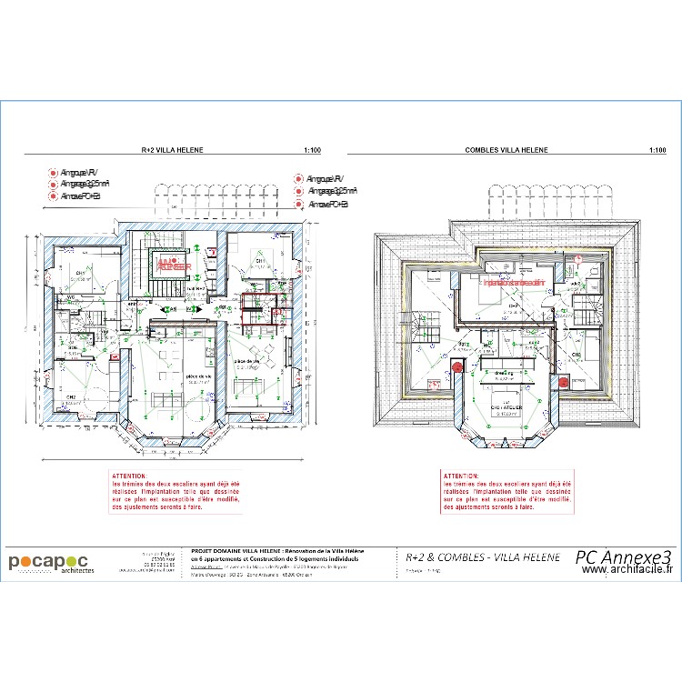 Amare R+2. Plan de 0 pièce et 0 m2