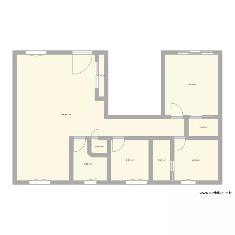 maison. Plan de 9 et 92 m² maison. Plan de 9 et 92 m²