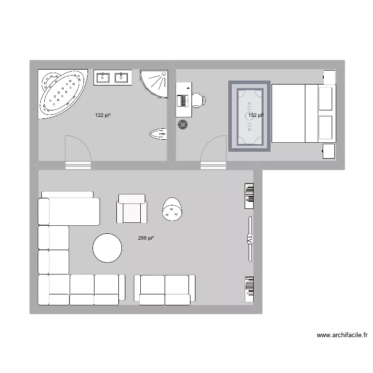 Plan maison ari. Plan de 3 et 53 m² Plan maison ari. Plan de 3 et 53 m²