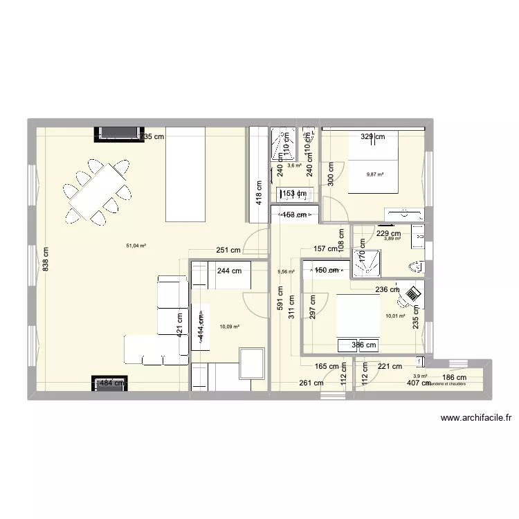 Sillon St Malo. Plan de 