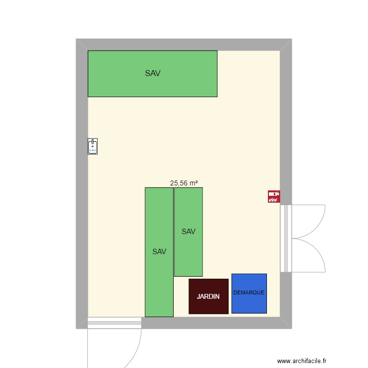 CASTO SAV 2.0. Plan de 0 pièce et 0 m2