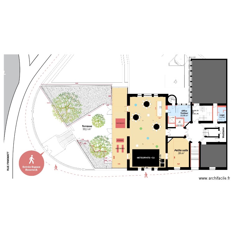 Villa Sturm - RDC. Plan de 0 pièce et 0 m2