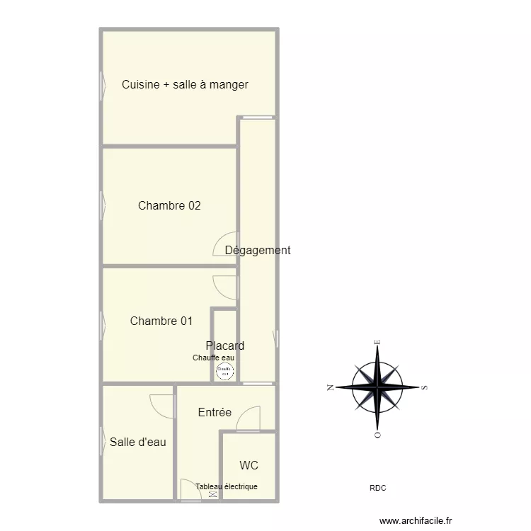 0_CroquisAm_Appart7_SCI_PaulBert. Plan de 0_CroquisAm_Appart7_SCI_PaulBert. Plan de