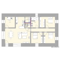 Maison paille porteuse