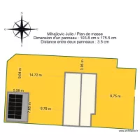Mihajlovic Julie / plan de masse