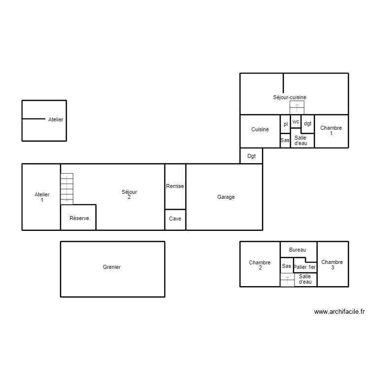 PLOBANNALEC DRACHOVSKI. Plan de 