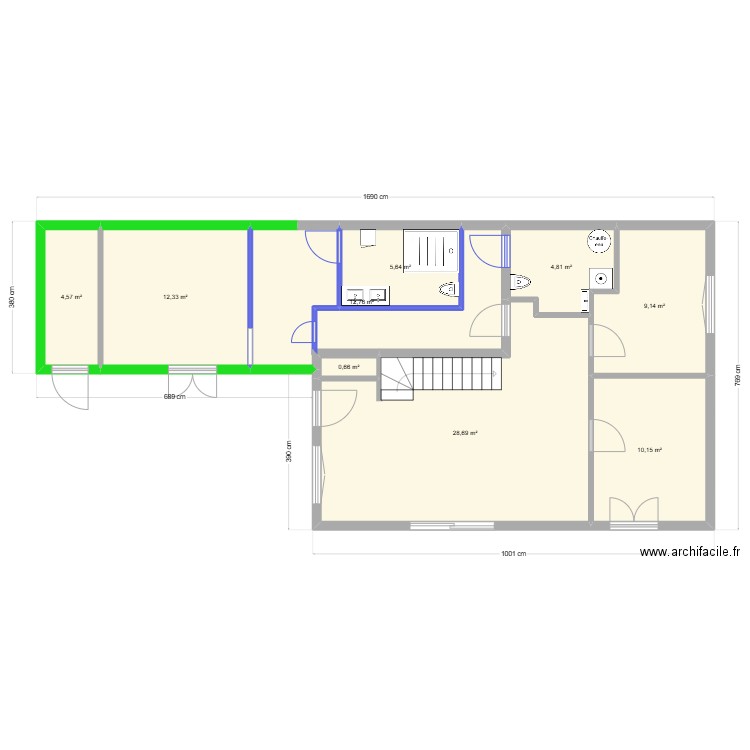 Maison Saran V2. Plan de 0 pièce et 0 m2