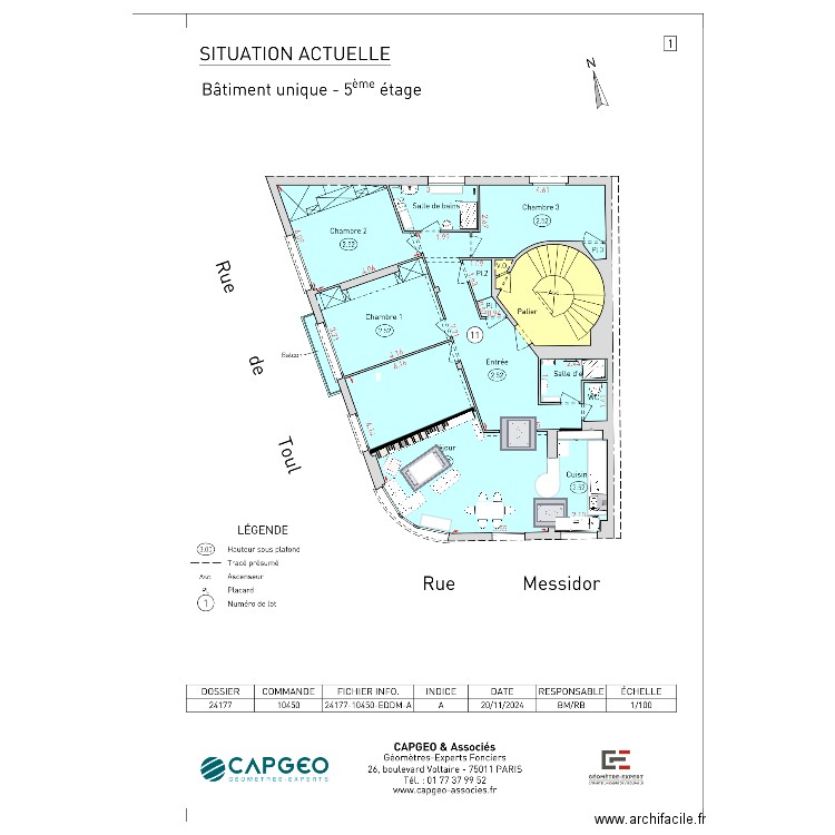 Missidor. Plan de 0 pièce et 0 m2