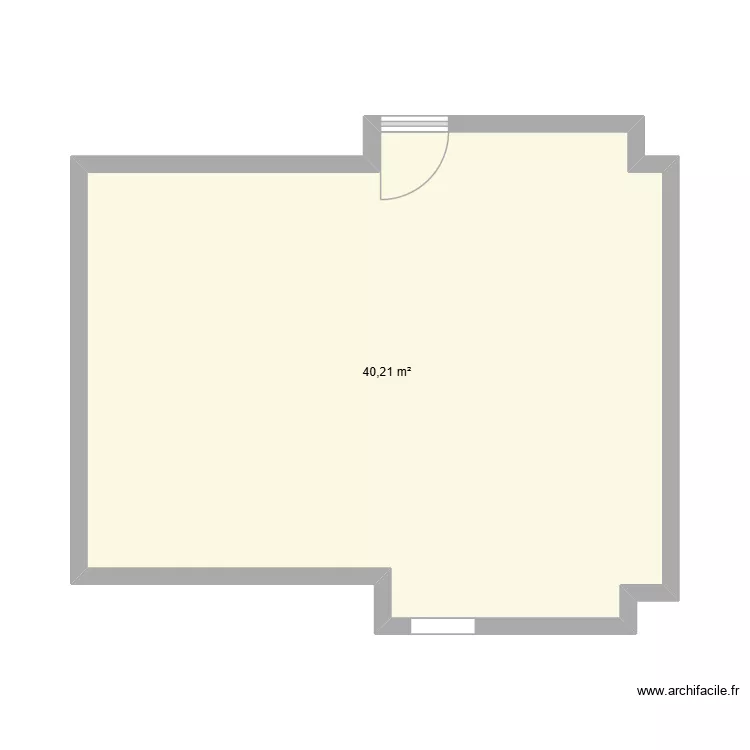 BOUCHERIE ST CANN. Plan de 1 et 40 m² BOUCHERIE ST CANN. Plan de 1 et 40 m²
