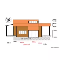 Facade EST                               chalet 49