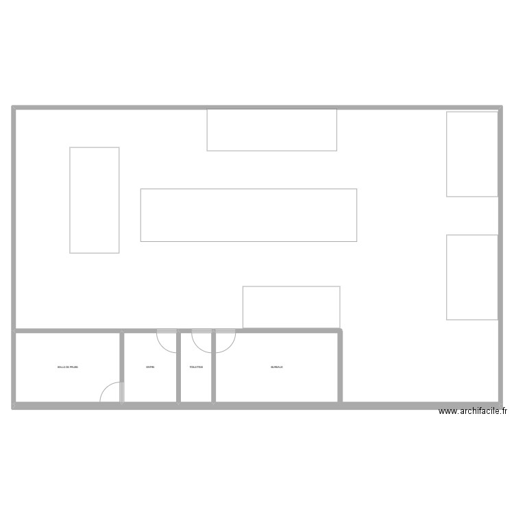 PLAN 1. Plan de 4 pièces et 120 m2