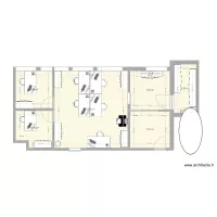 Bureau_version 3_bureaux 160cm