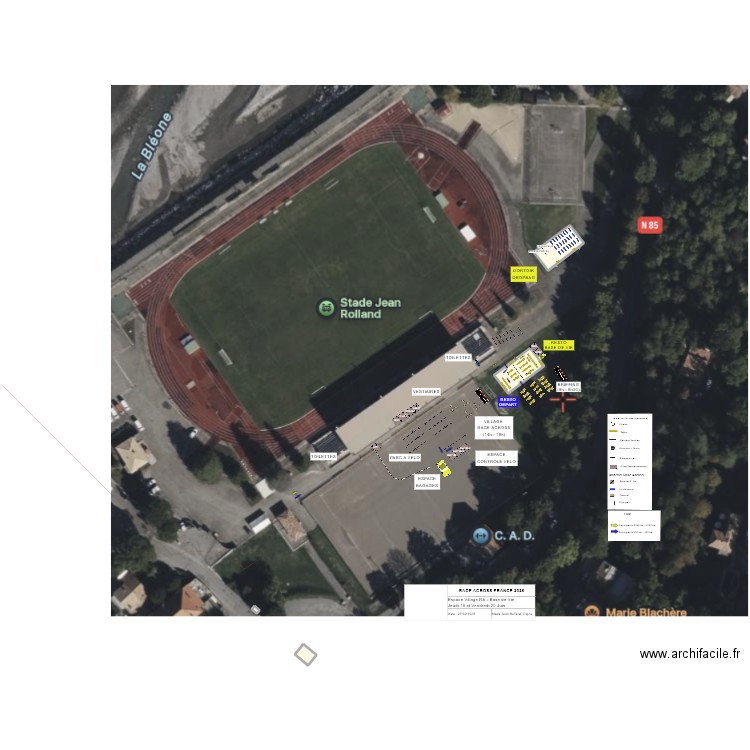 RAF25 - DIGNE - NEW. Plan de 4 pièces et 432 m2