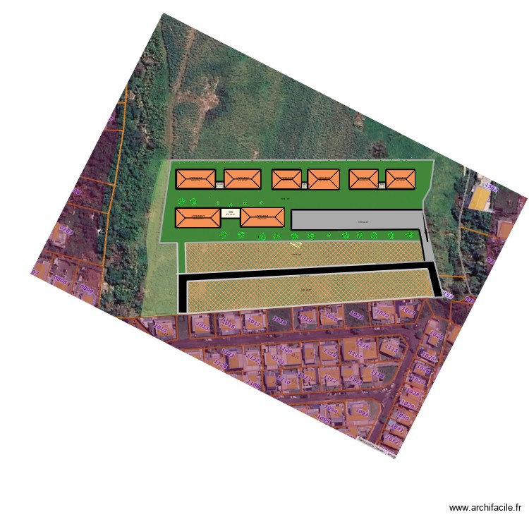 SAB AS 1154. Plan de 0 pièce et 0 m2