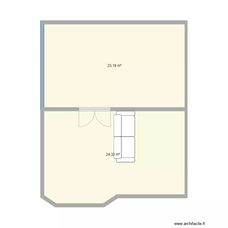 Plan Maison Libert&eacute;. Plan de 