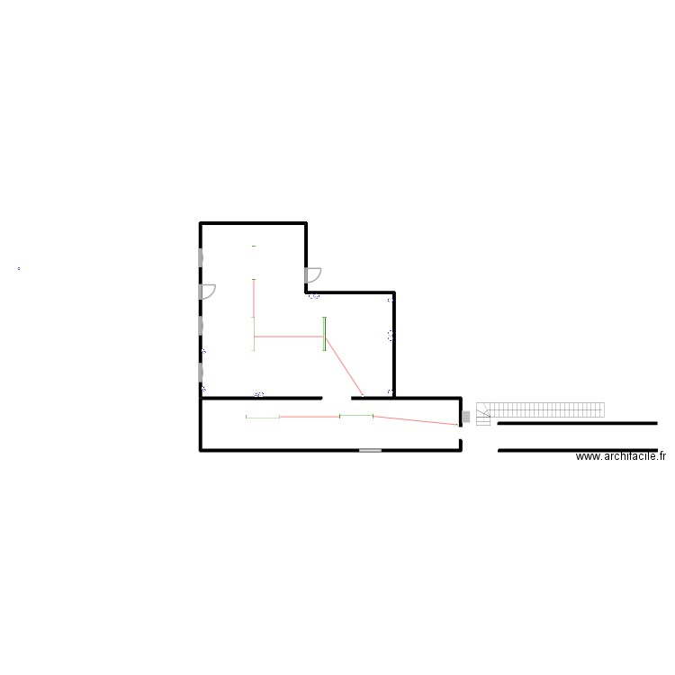 PLAN CUISINE RESTAURANT BAZEILLE. Plan de 0 pièce et 0 m2