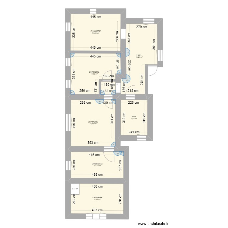 1ER. Plan de 0 pièce et 0 m2