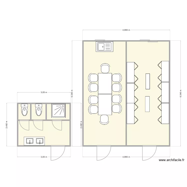 SMG CHANTIER TIGNIEU. Plan de 