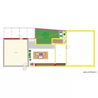 cour cot&eacute; pr&eacute;