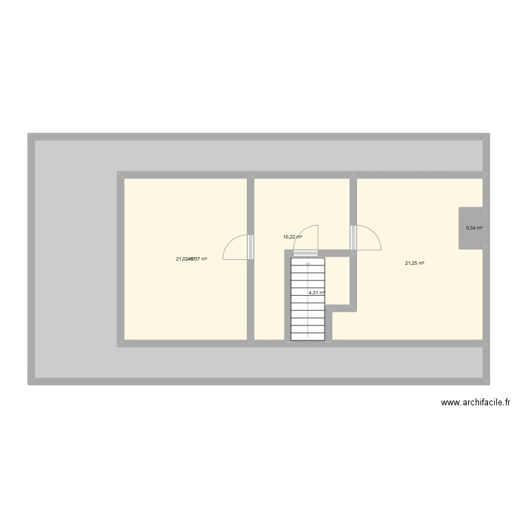 Lecouvreur - Bardouville. Plan de 17 pièces et 205 m2