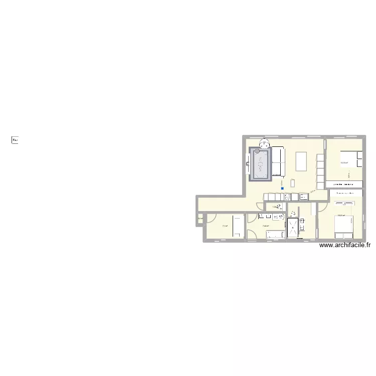 MARIE CHARLES 4. Plan de 8  et 94 m²