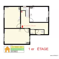 plan camera 1 er &eacute;tage