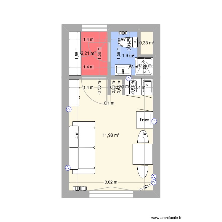 Montagne2. Plan de 0 pièce et 0 m2