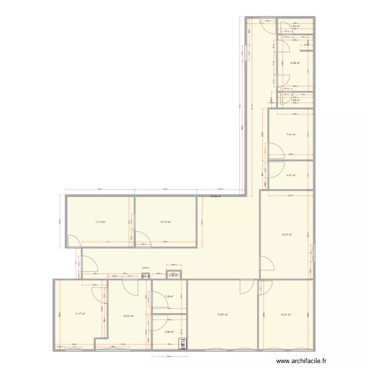 CVI BUREAUX - Bureau assistante. Plan de CVI BUREAUX - Bureau assistante. Plan de