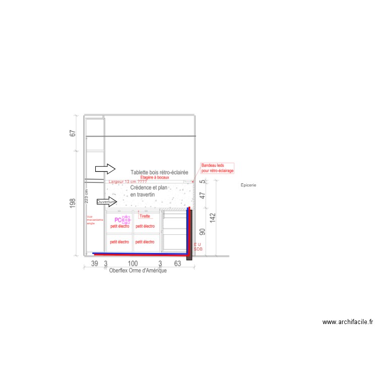 cuisine3. Plan de 0 pièce et 0 m2