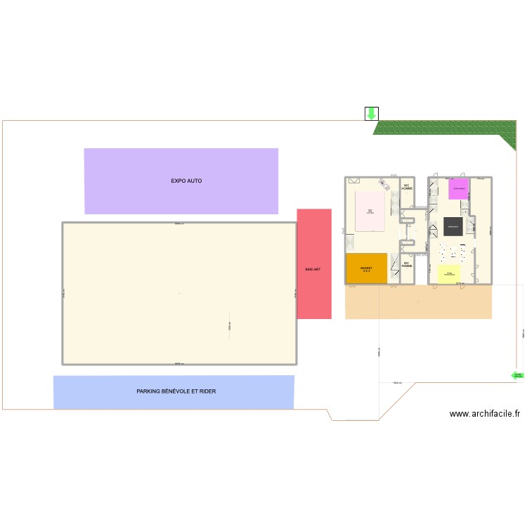 U2R 2025 PLAN 2 B. Plan de 8 pièces et 2000 m2