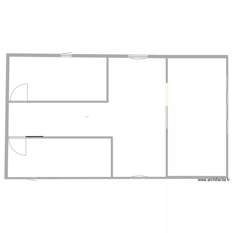 maison g&eacute;ante. Plan de 1  et 528 m²
